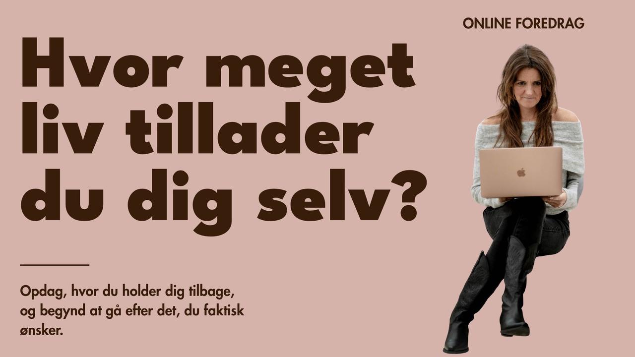 COVER BILLEDE: Hvor meget liv tillader du dig selv at leve?
