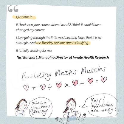 Visual Minds member drawing and testimonial, slide 6