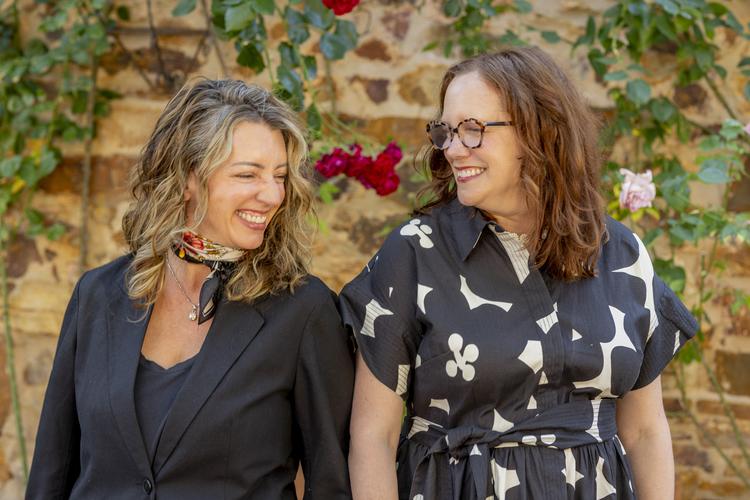Two of our cohort in Spain being their authentic beautiful selves (1099)