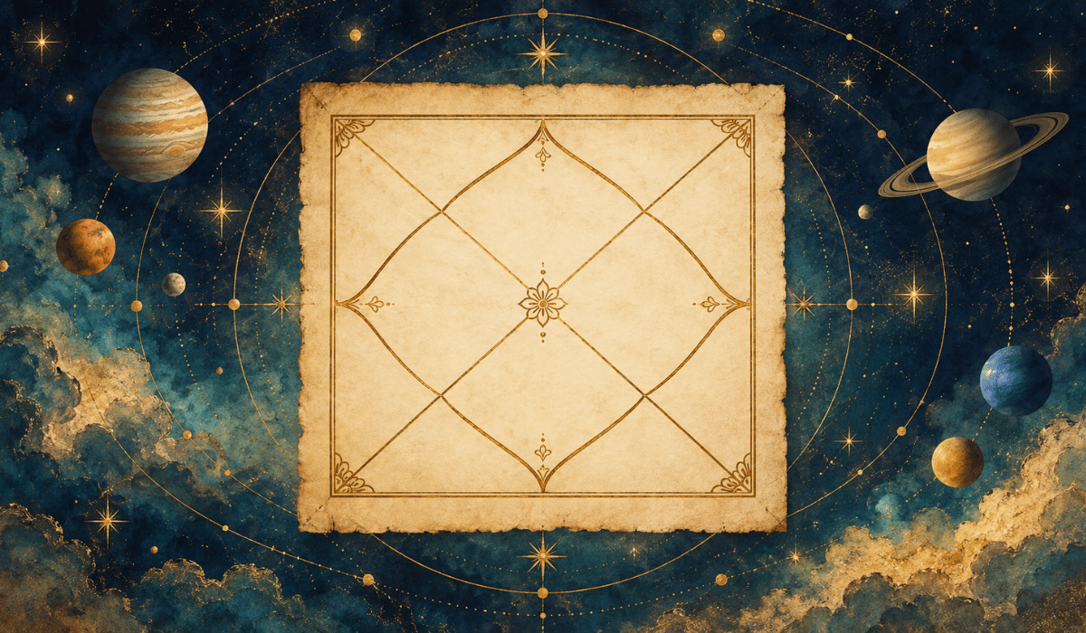 How to Read a Vedic Astrology Chart Understanding the Basic Layout