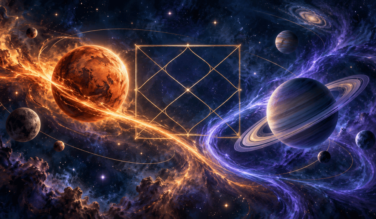 Can a Birth Chart Show Conflicting Patterns Understanding Contrast in Jyotiṣa