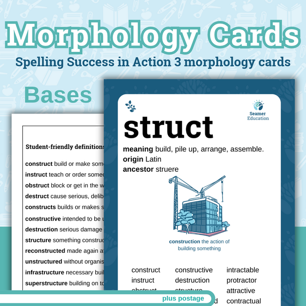 SSIA 3 Morphology Cards