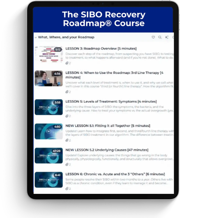 The SIBO Recovery Roadmap® Course