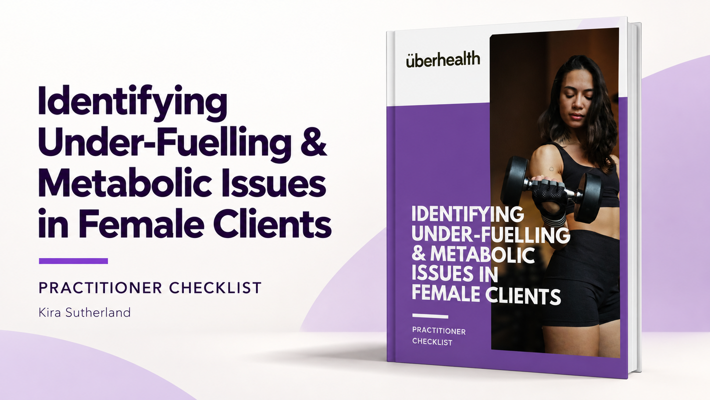 Uberhealth Under-Fuelling Checklist Ebook