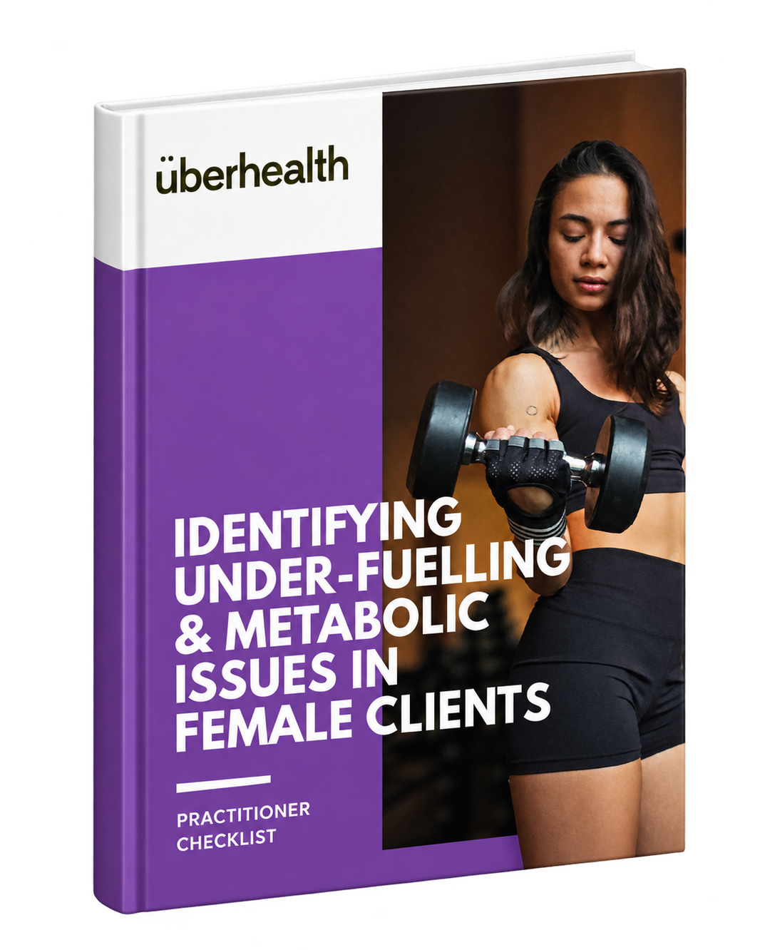 Uberhealth practitioner checklist book mockup
