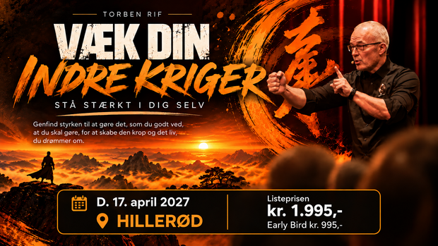 Væk din indre kriger i Hillerød