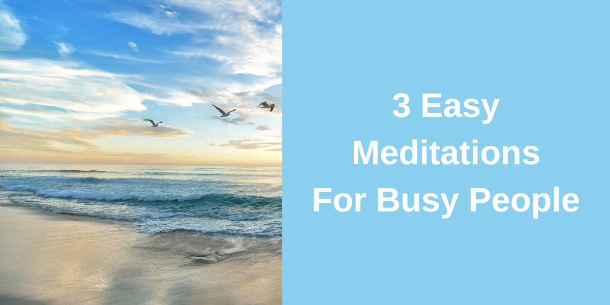 3 Easy Meditations thumbnail