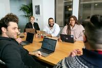 Image of people at work 