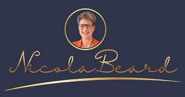 Nicola Beard Logo with pic Navy