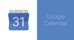 Google Calendar Course Badge