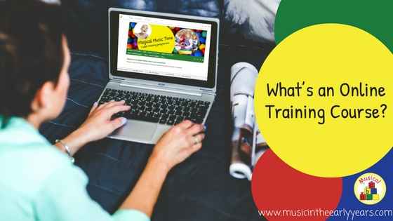 What’s an online training course-
