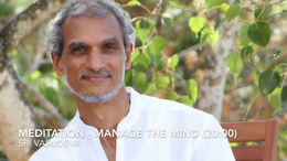 Sri Vasudeva Meditation Managing The Mind (20 min) 