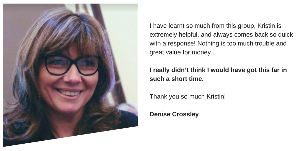 Denise Crossley testimonial