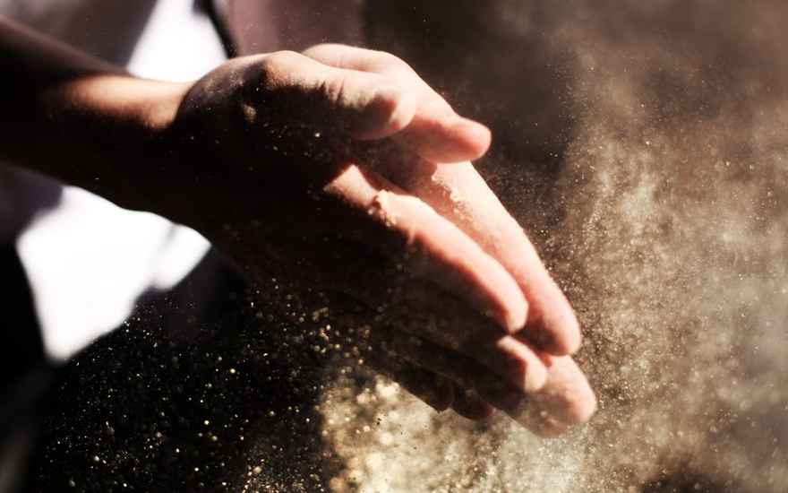 Image | Blog | Blank Image Hands With Dust