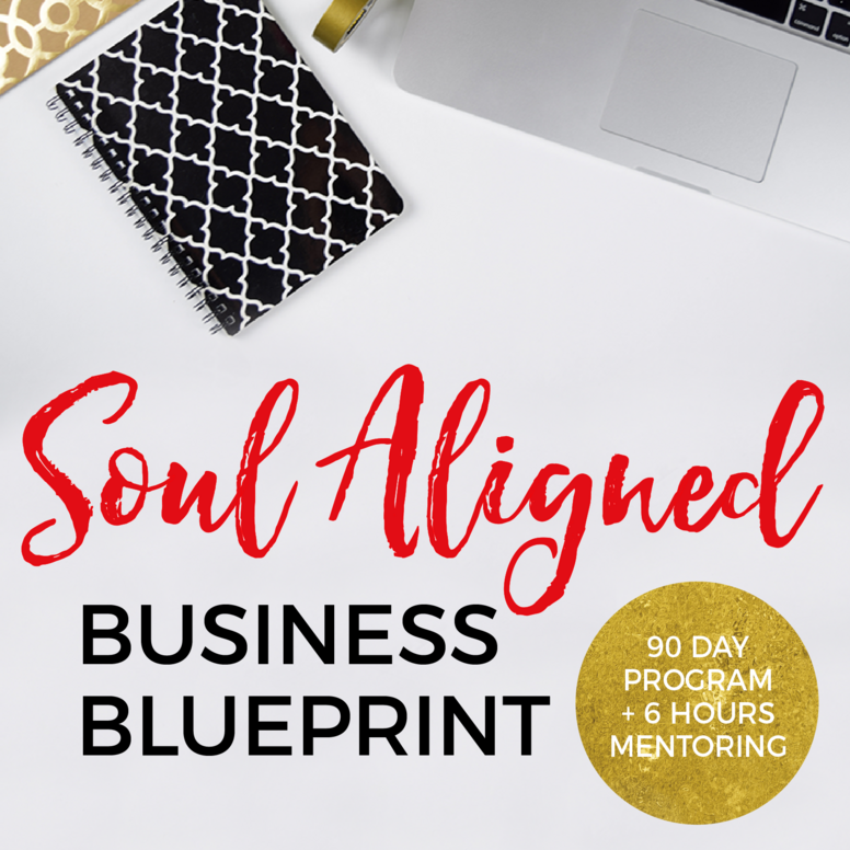 Soul Aligned Business Blueprint 90-Day Program with 6 Hours of Private Mentoring