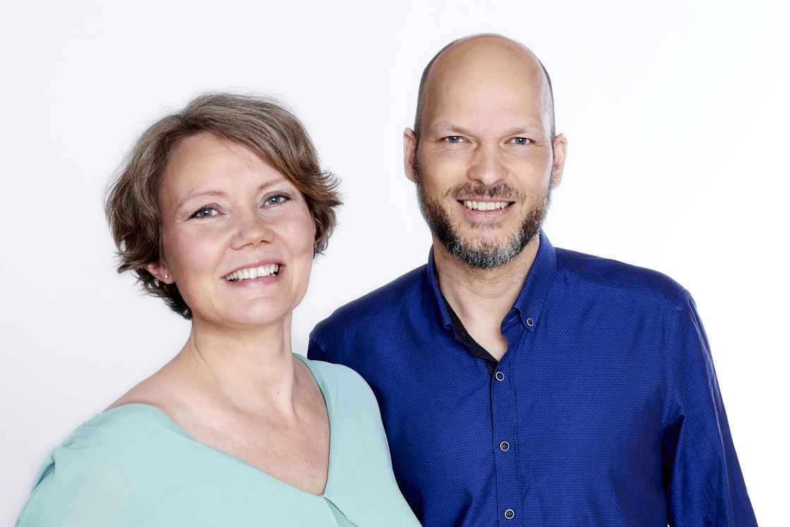 Anna Iben og Jesper Hollensberg