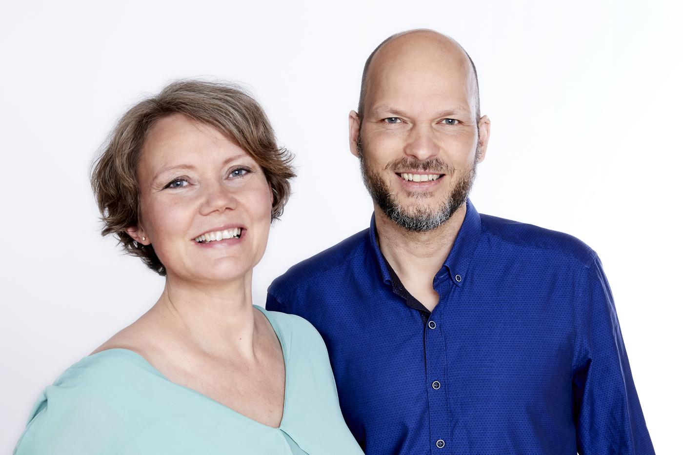 Anna Iben og Jesper Hollensberg – grundlæggerne af E-medicus
