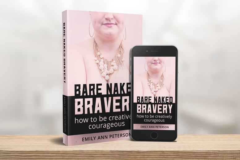 Bare Naked Bravery: Signed Paperback + Audiobook