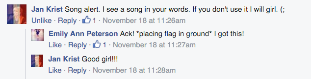When a Facebook Post Becomes a Song-my response.png