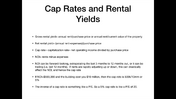Understanding Cap Rates and Rental Yields