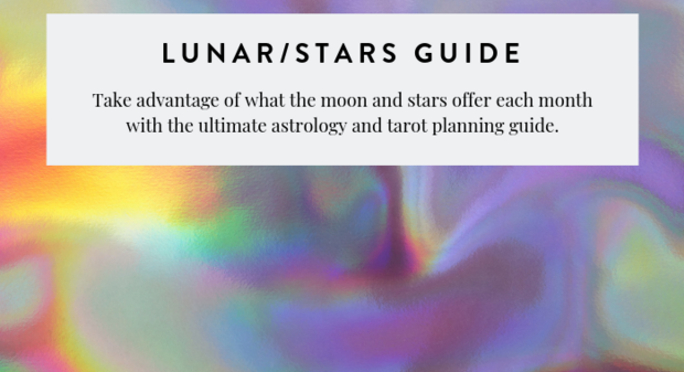 Lunar stars planning guide product card