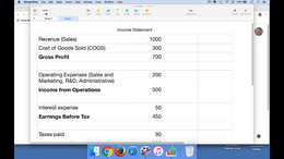 Overview of the Income Statement