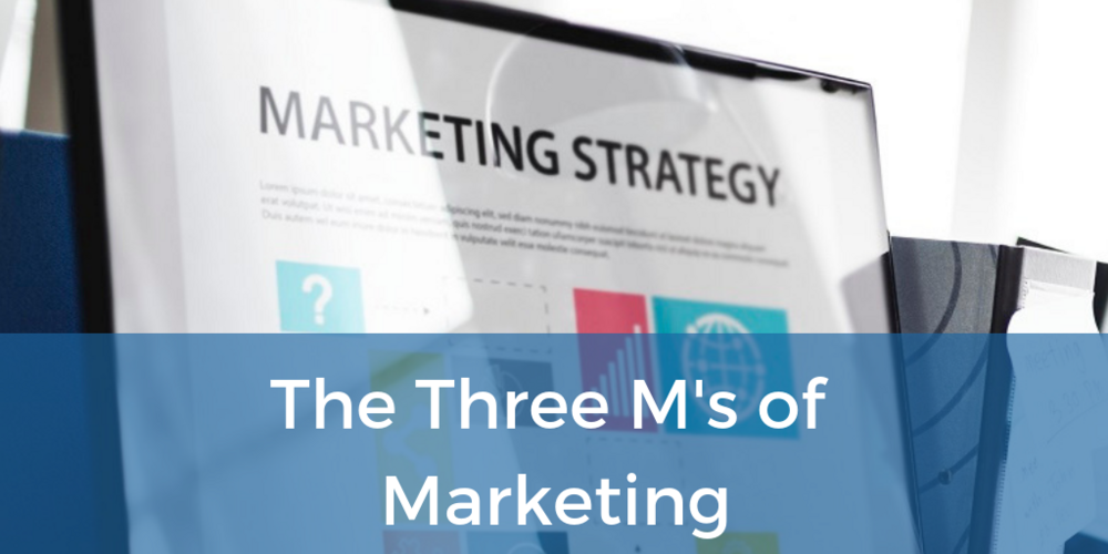 Three M's of Marketing