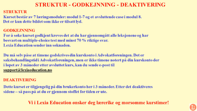 00 Struktur Godkjennig Deaktivering den riktige ØB