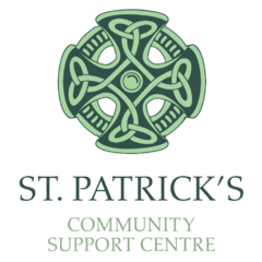 St Pats logo transparent vertical