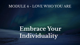 Lesson 23 - Embrace Your Individuality