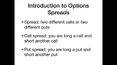 Introduction to Options Spreads