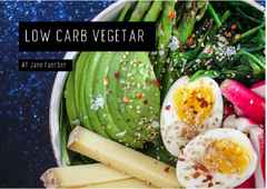 Vegetarisk Low Carb - Forside 