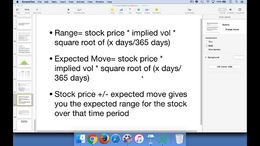 Calculating the Expected Move of a Stock Using Implied Volatility