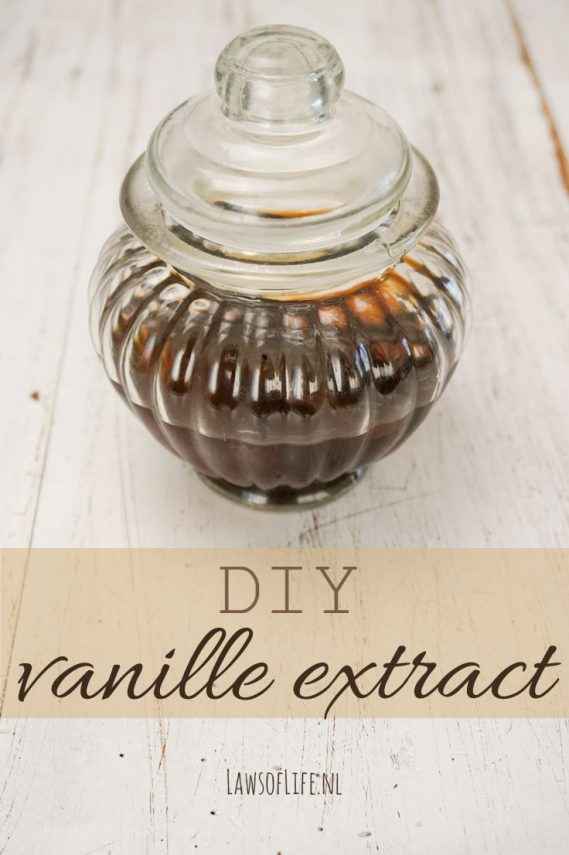 Maak je eigen vanille extract