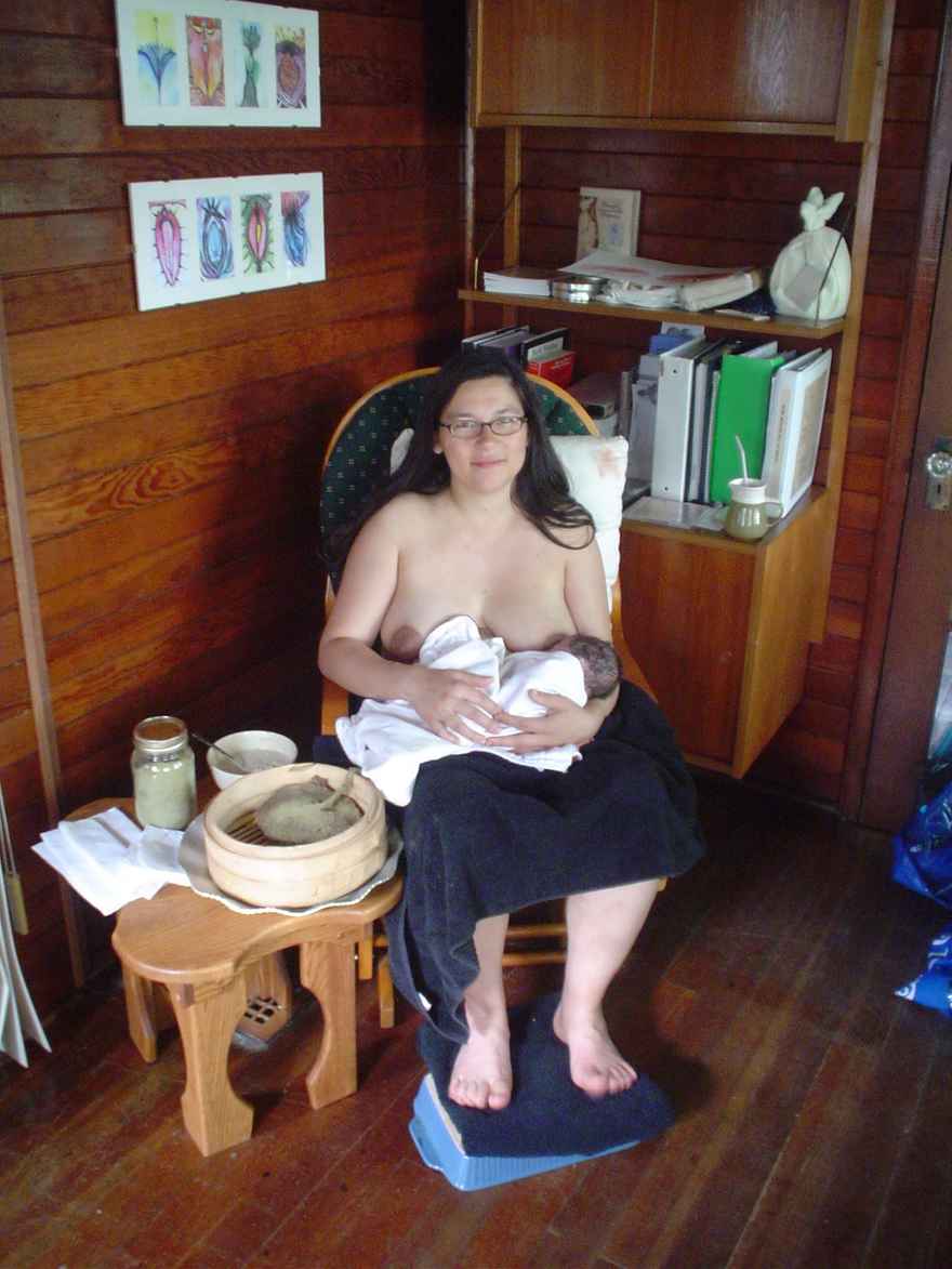 sacred breastfeeding space