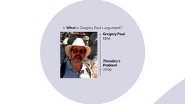 Gregory Paul's Argument