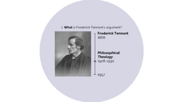 Frederick Tennant's Argument