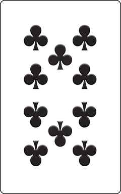 10 of Clubs Meaning Cartomancy