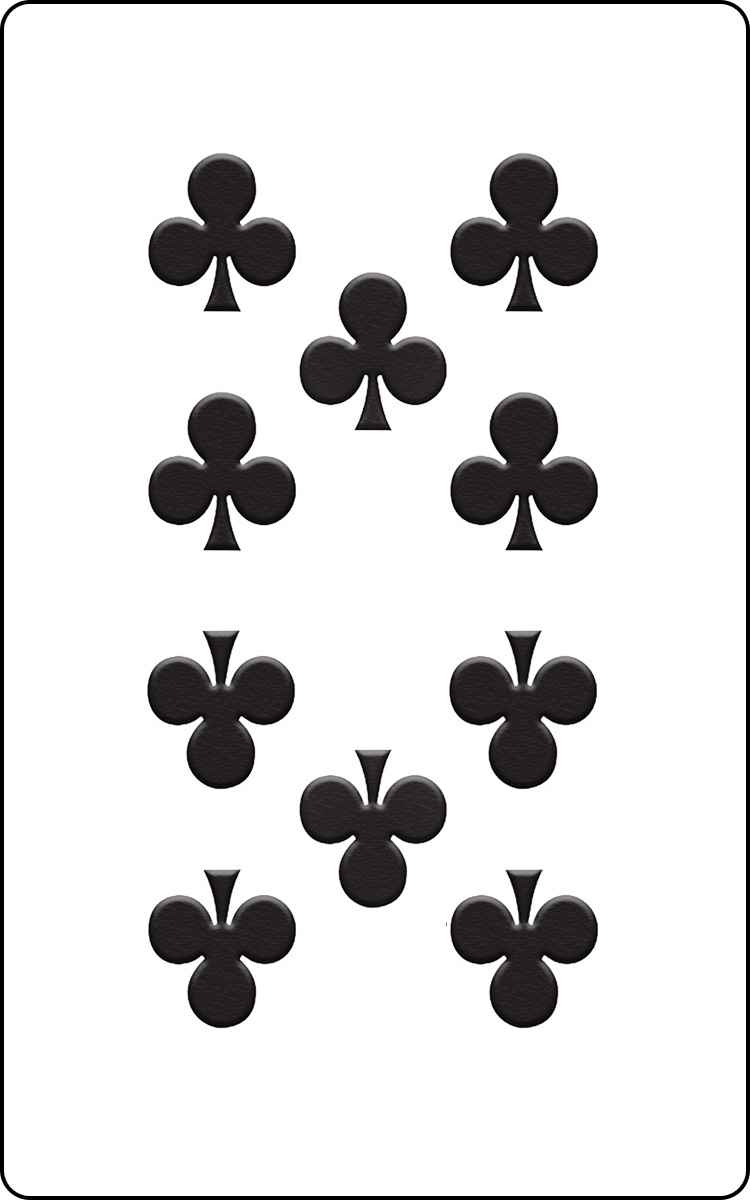 10 of Clubs Meaning Cartomancy