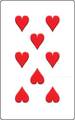 Eight of Hearts Cartomancy Meaning