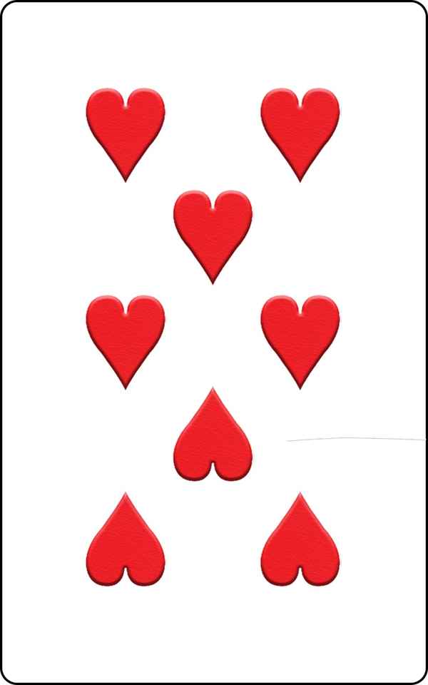 Eight of Hearts Cartomancy Meaning