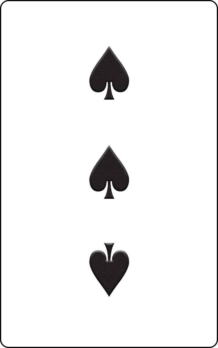 3 of Spades Destiny Card