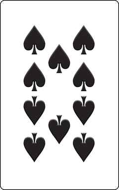 10 Spades: Card Meaning