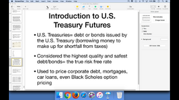 Introduction to U.S. Treasury Futures