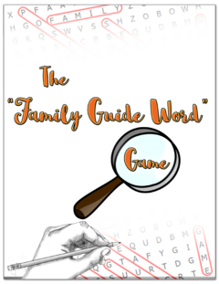 Family Guide Word Game Cover Page - ds