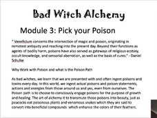 Bad Witch Alchemy,Module 3 Pick Your Poison