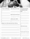 Goals worksheet 4