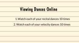 Watch Each Competition dance