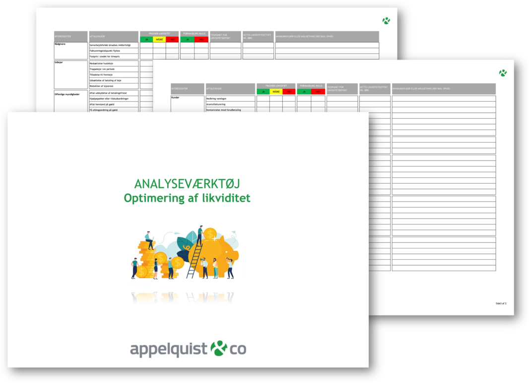 Appelquist & Co_Analyseværktøj_Optimering af likviditet_apr_2020