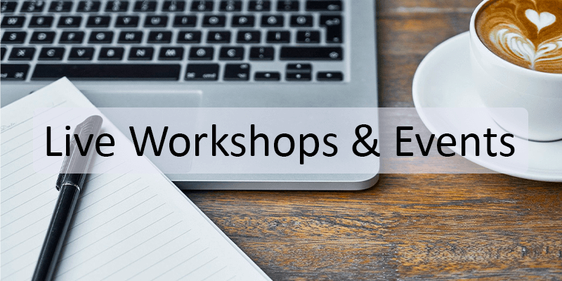 Live Workshops & Events
